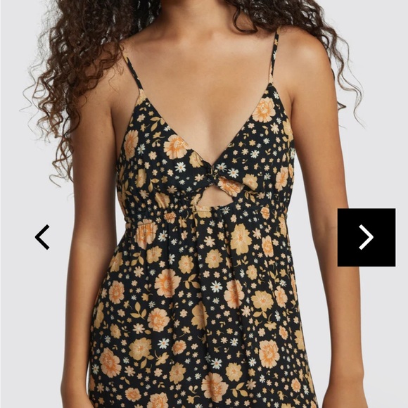 RVCA midi floral Dress - Picture 5 of 6